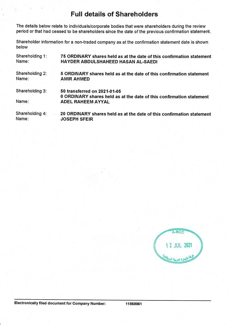 AURASYIA Certificate F