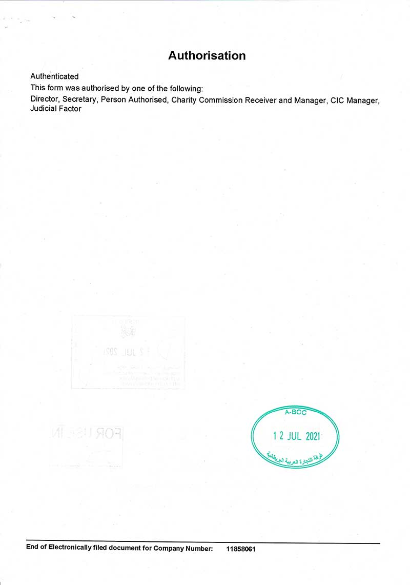 AURASYIA Certificate J