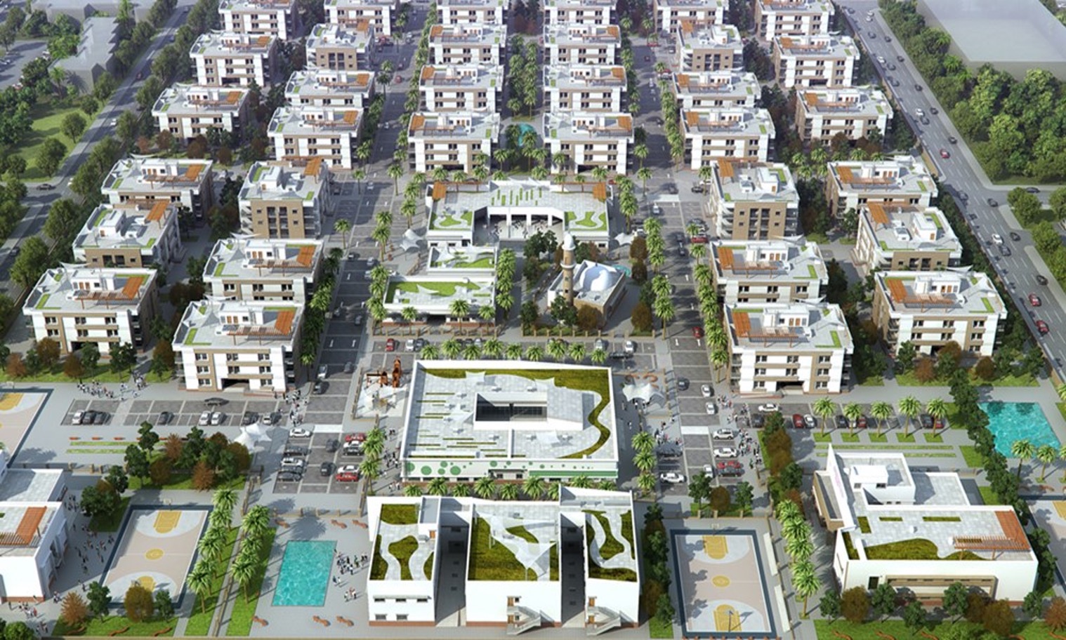 On Shore Housing Complex